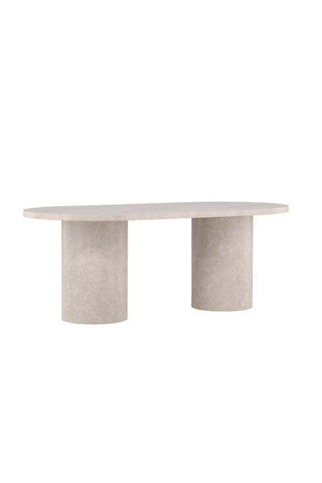 Narvik rechteckiger Esstisch - beige/MDF - Rechteckige Esstische - ALVAHOME