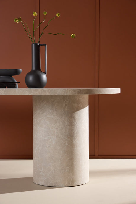 Narvik rechteckiger Esstisch - beige/MDF - Rechteckige Esstische - ALVAHOME
