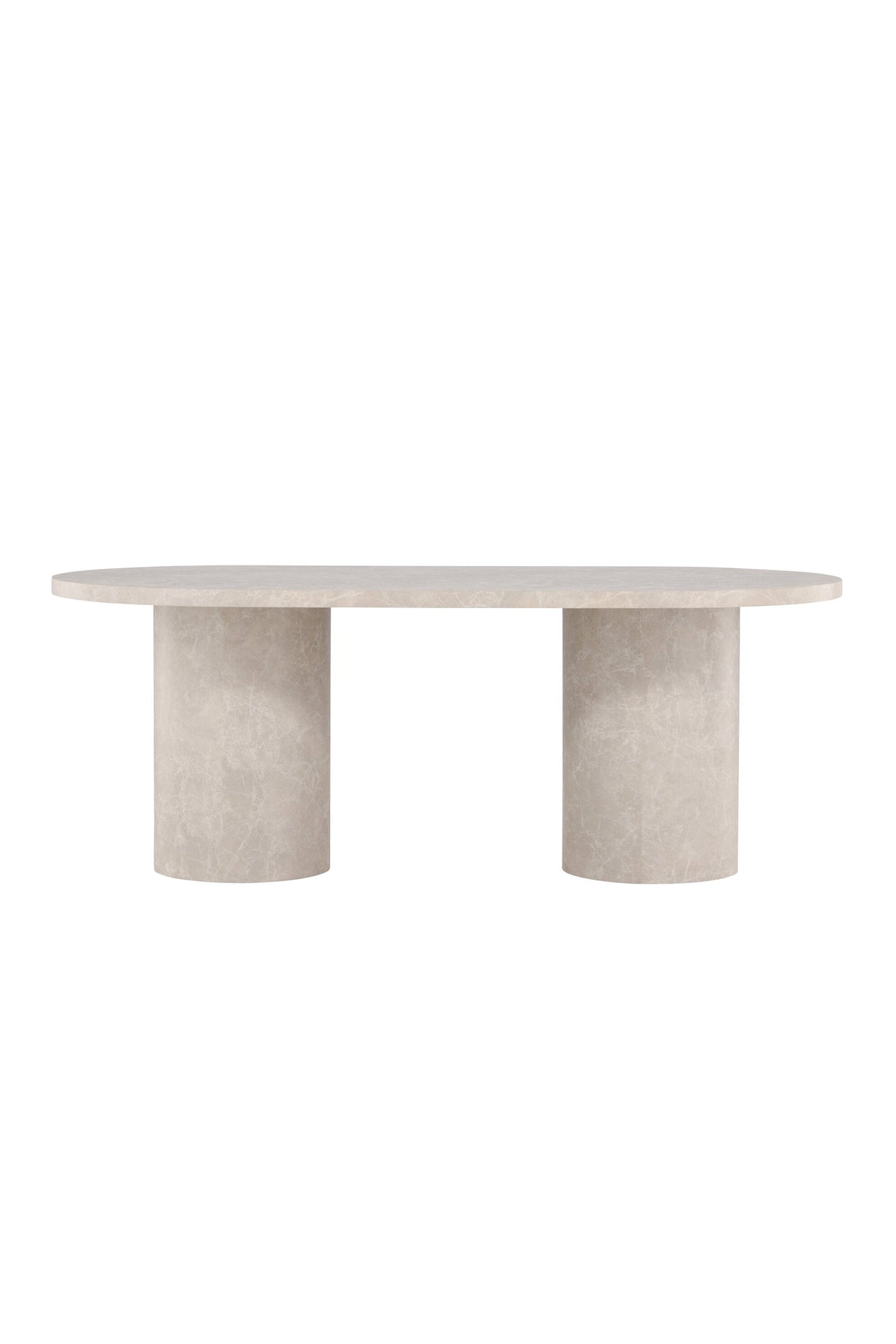 Narvik rechteckiger Esstisch - beige/MDF - Rechteckige Esstische - ALVAHOME