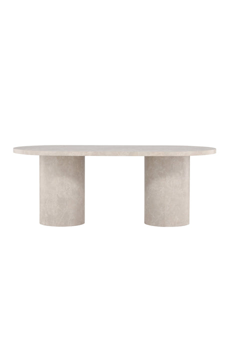 Narvik rechteckiger Esstisch - beige/MDF - Rechteckige Esstische - ALVAHOME
