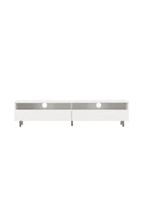 Navarra TV - Lowboard - weiß/MDF - TV - Lowboards - ALVAHOME