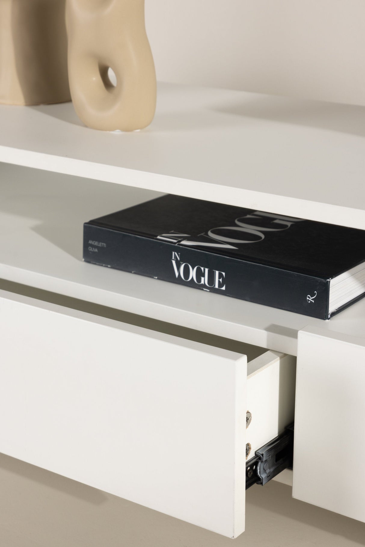 Navarra TV - Lowboard - weiß/MDF - TV - Lowboards - ALVAHOME