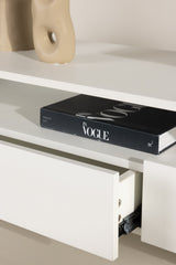 Navarra TV - Lowboard - weiß/MDF - TV - Lowboards - ALVAHOME