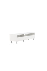 Navarra TV - Lowboard - weiß/MDF - TV - Lowboards - ALVAHOME