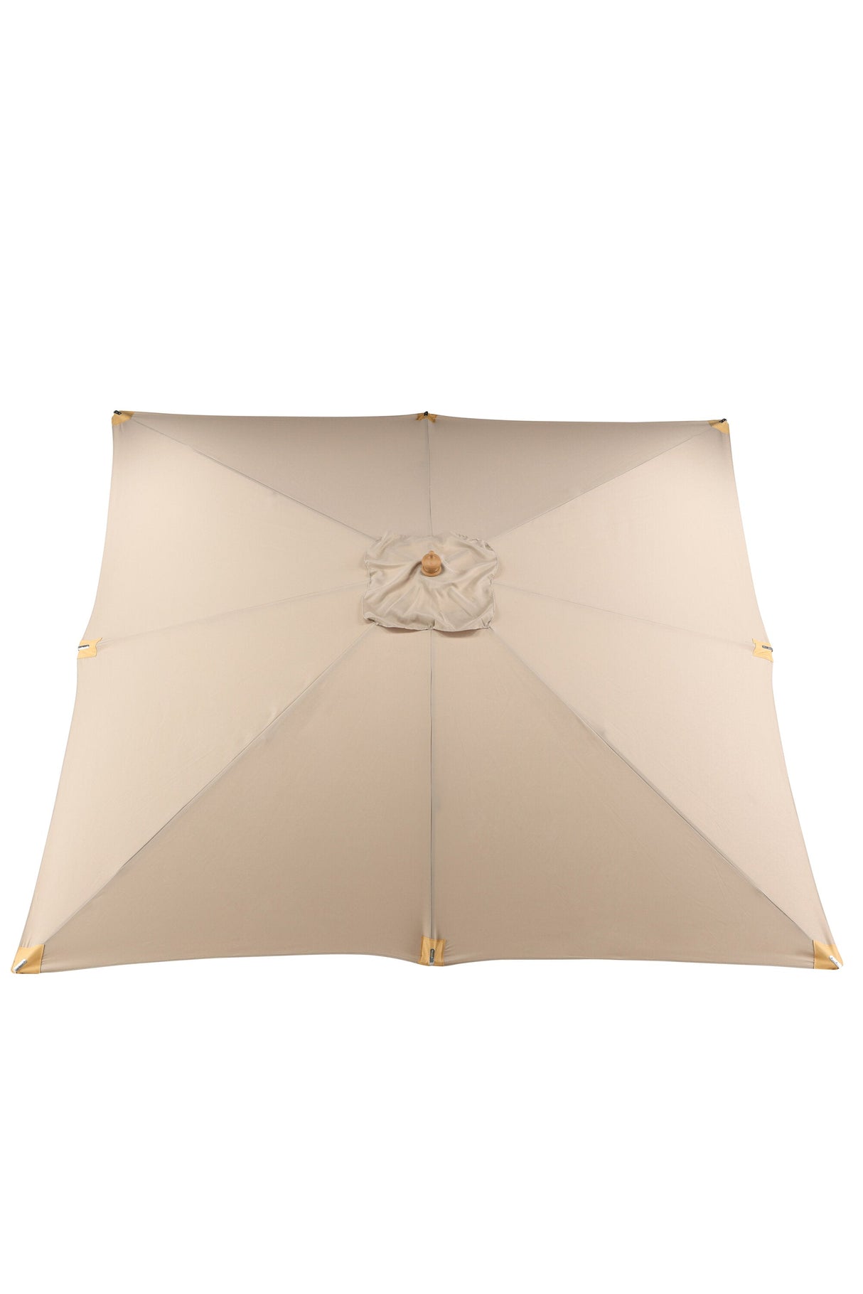 Naxos Sonnenschirm - braun/Polyester - Sonnenschirme - ALVAHOME