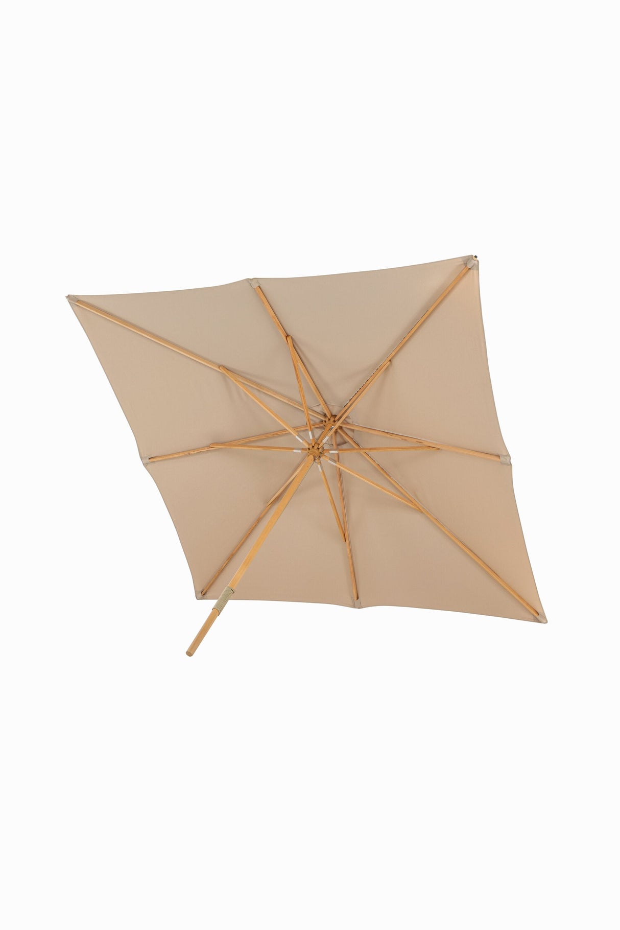 Naxos Sonnenschirm - braun/Polyester - Sonnenschirme - ALVAHOME