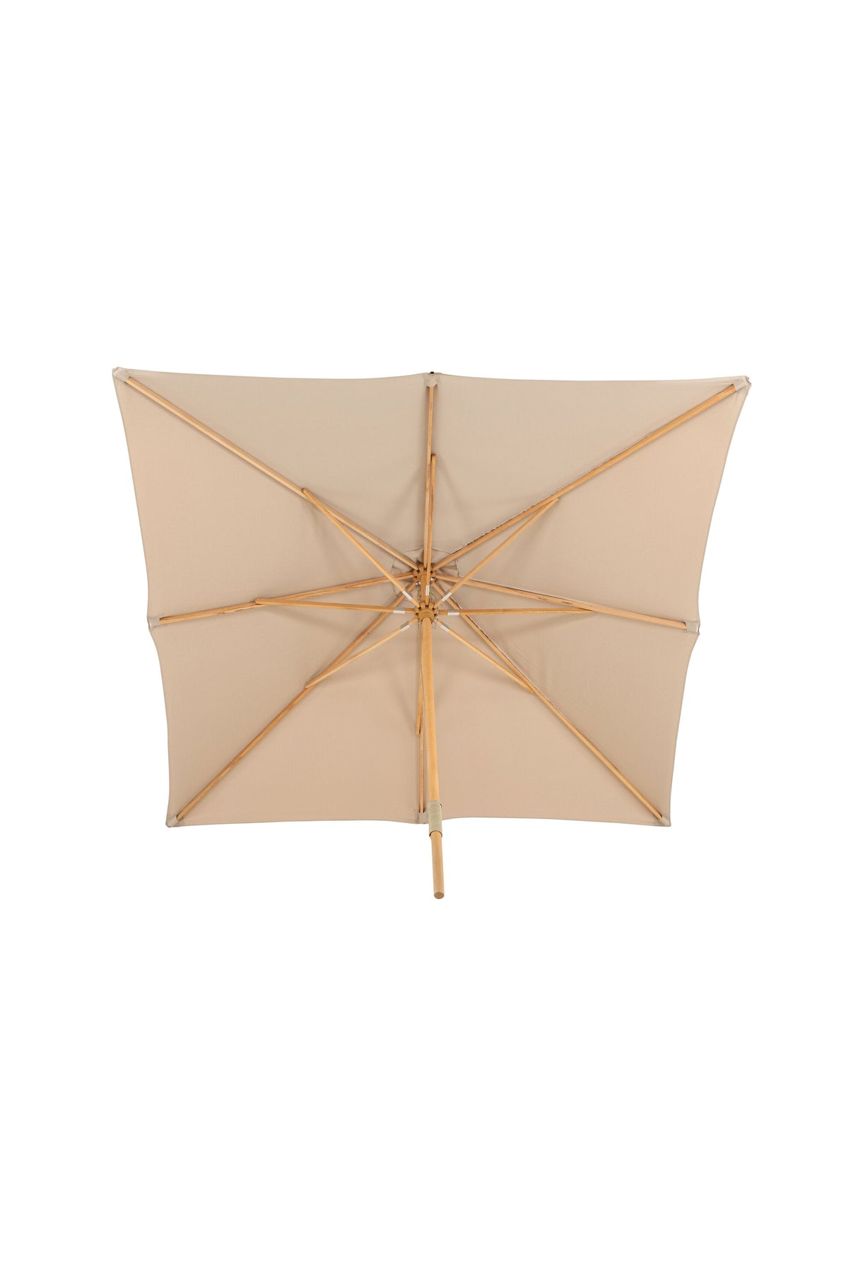 Naxos Sonnenschirm - braun/Polyester - Sonnenschirme - ALVAHOME