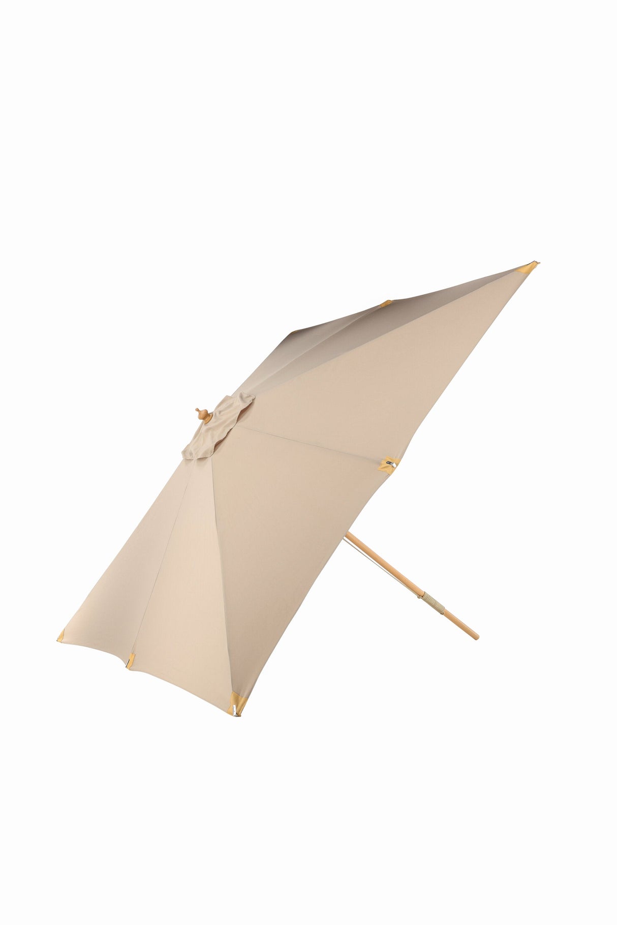 Naxos Sonnenschirm - braun/Polyester - Sonnenschirme - ALVAHOME