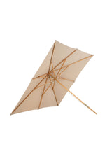 Naxos Sonnenschirm - braun/Polyester - Sonnenschirme - ALVAHOME