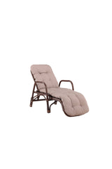 Nella Outdoor Sun - Lounge - Walnuss dunkel/Rattan - Outdoor Sun - Lounges - ALVAHOME