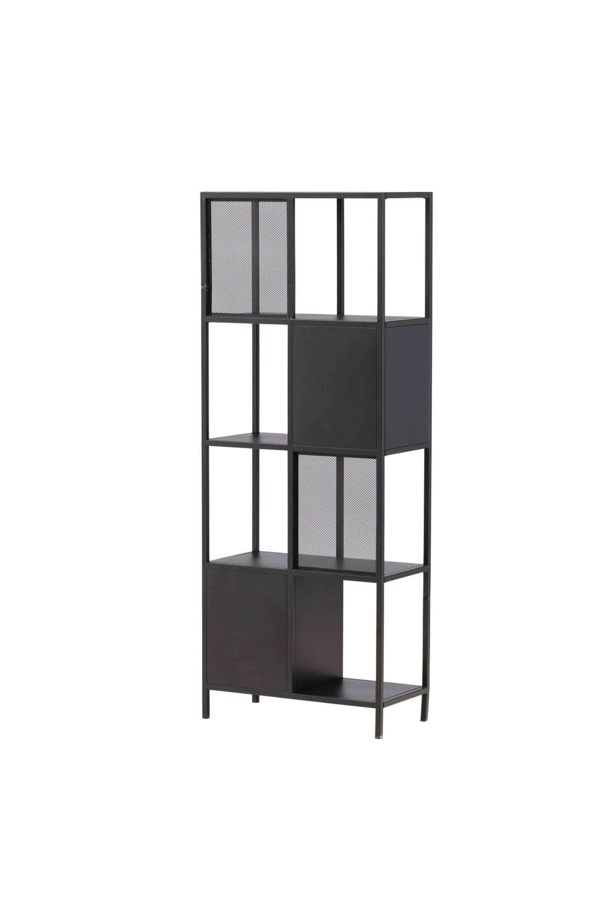 Nett Regal - schwarz/Stahl - Regale - ALVAHOME