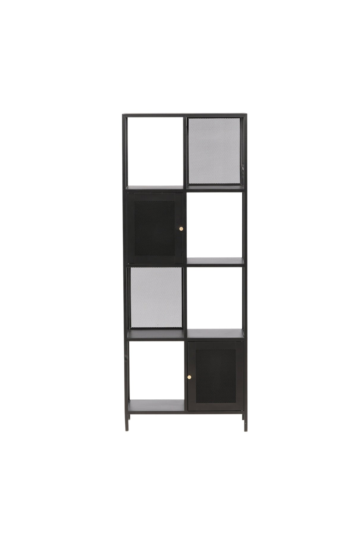Nett Regal - schwarz/Stahl - Regale - ALVAHOME