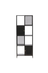 Nett Regal - schwarz/Stahl - Regale - ALVAHOME