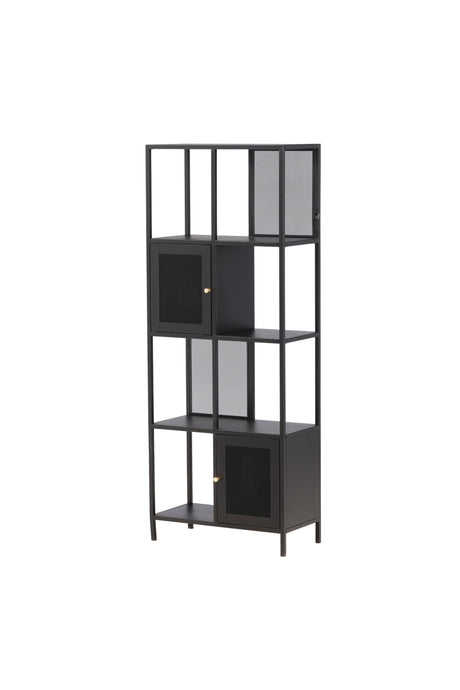 Nett Regal - schwarz/Stahl - Regale - ALVAHOME