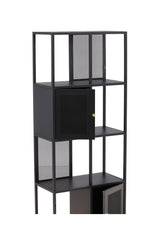 Nett Regal - schwarz/Stahl - Regale - ALVAHOME