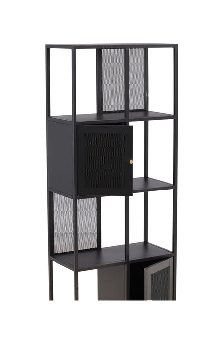 Nett Regal - schwarz/Stahl - Regale - ALVAHOME