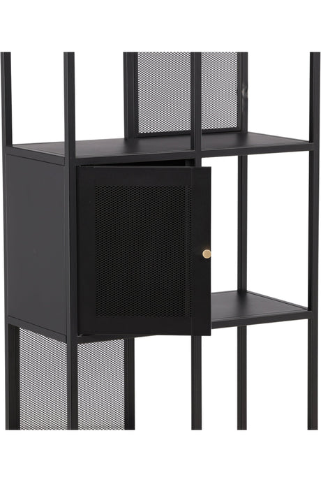 Nett Regal - schwarz/Stahl - Regale - ALVAHOME