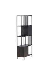 Nett Regal - schwarz/Stahl - Regale - ALVAHOME