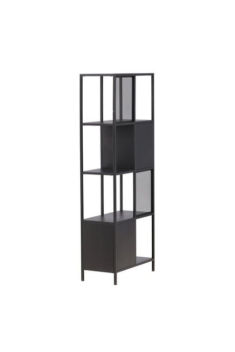 Nett Regal - schwarz/Stahl - Regale - ALVAHOME