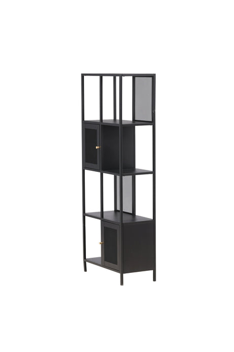 Nett Regal - schwarz/Stahl - Regale - ALVAHOME