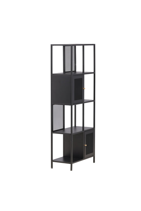 Nett Regal - schwarz/Stahl - Regale - ALVAHOME