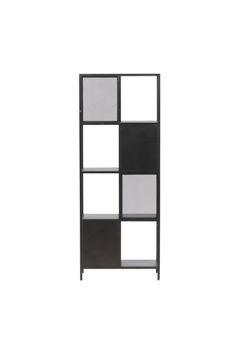 Nett Regal - schwarz/Stahl - Regale - ALVAHOME