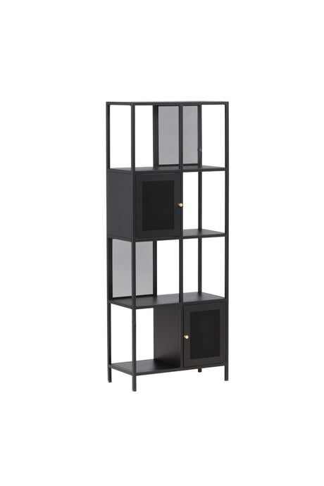 Nett Regal - schwarz/Stahl - Regale - ALVAHOME