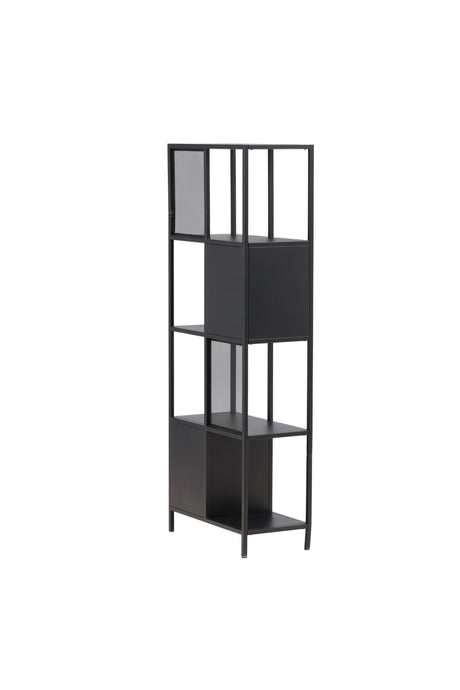 Nett Regal - schwarz/Stahl - Regale - ALVAHOME
