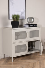 Nett Schrank - beige/Stahl - Schränke - ALVAHOME