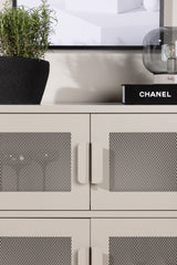 Nett Schrank - beige/Stahl - Schränke - ALVAHOME