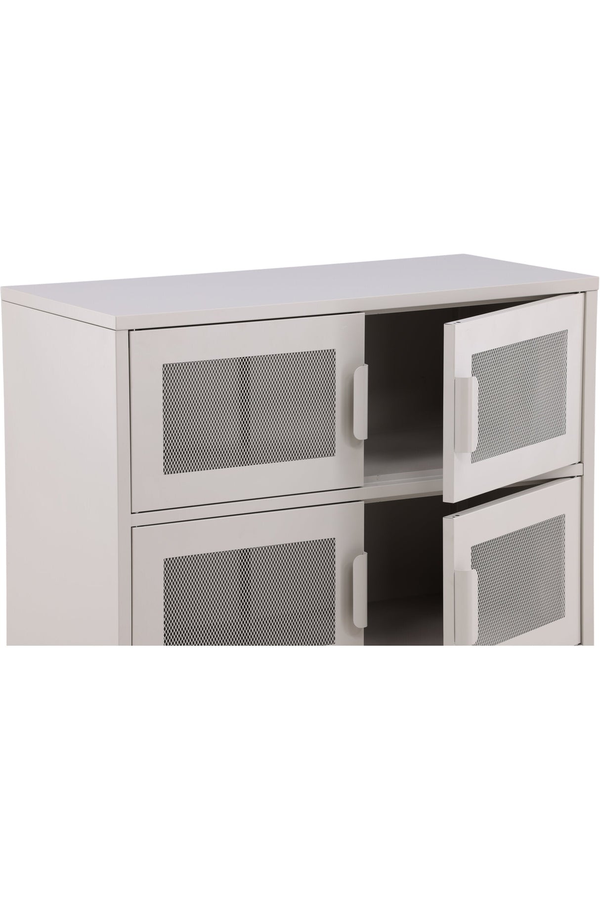 Nett Schrank - beige/Stahl - Schränke - ALVAHOME