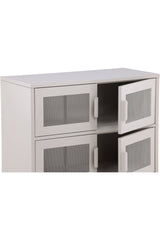 Nett Schrank - beige/Stahl - Schränke - ALVAHOME