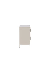 Nett Schrank - beige/Stahl - Schränke - ALVAHOME