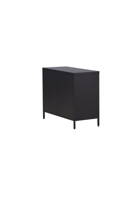 Nett Schrank - schwarz/Stahl - Schränke - ALVAHOME