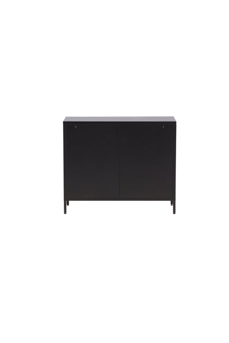 Nett Schrank - schwarz/Stahl - Schränke - ALVAHOME