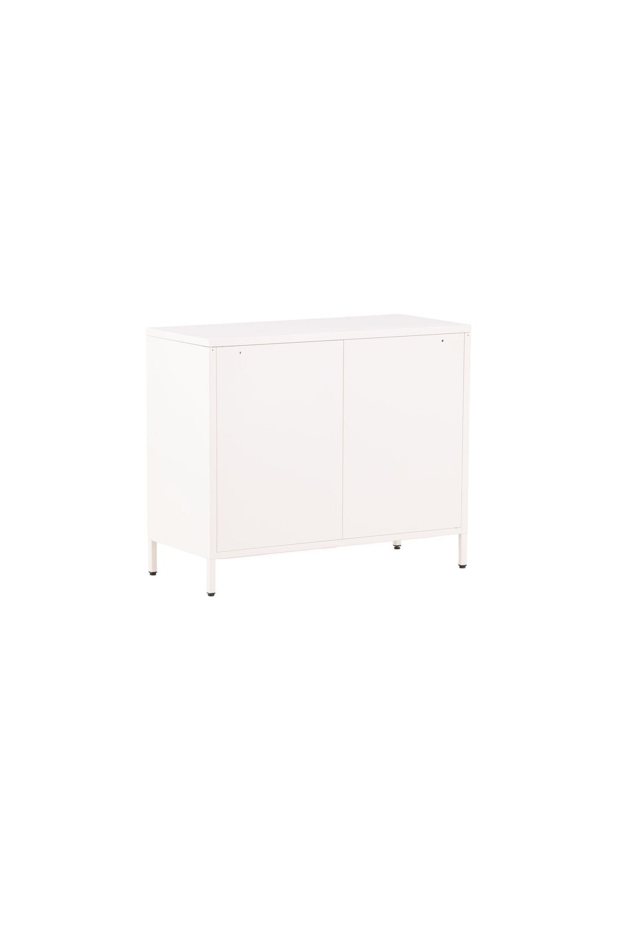 Nett Schrank - weiß/Stahl - Schränke - ALVAHOME