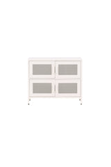 Nett Schrank - weiß/Stahl - Schränke - ALVAHOME