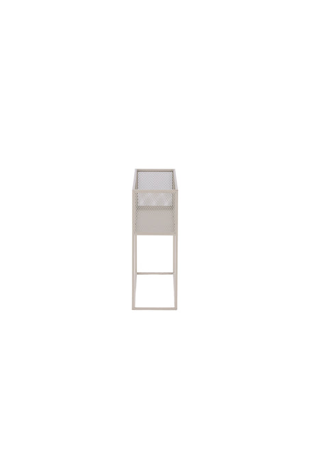 Netz Regal - beige/Stahl - Regale - ALVAHOME