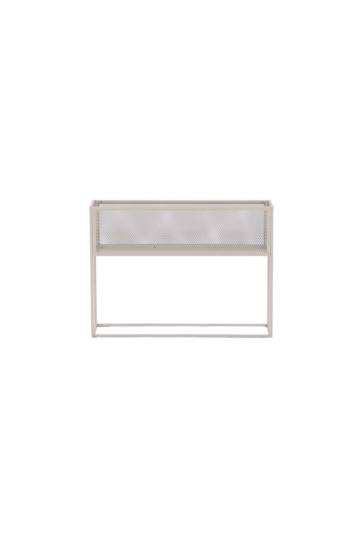 Netz Regal - beige/Stahl - Regale - ALVAHOME