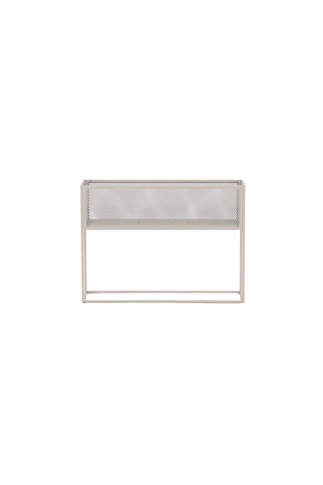 Netz Regal - beige/Stahl - Regale - ALVAHOME