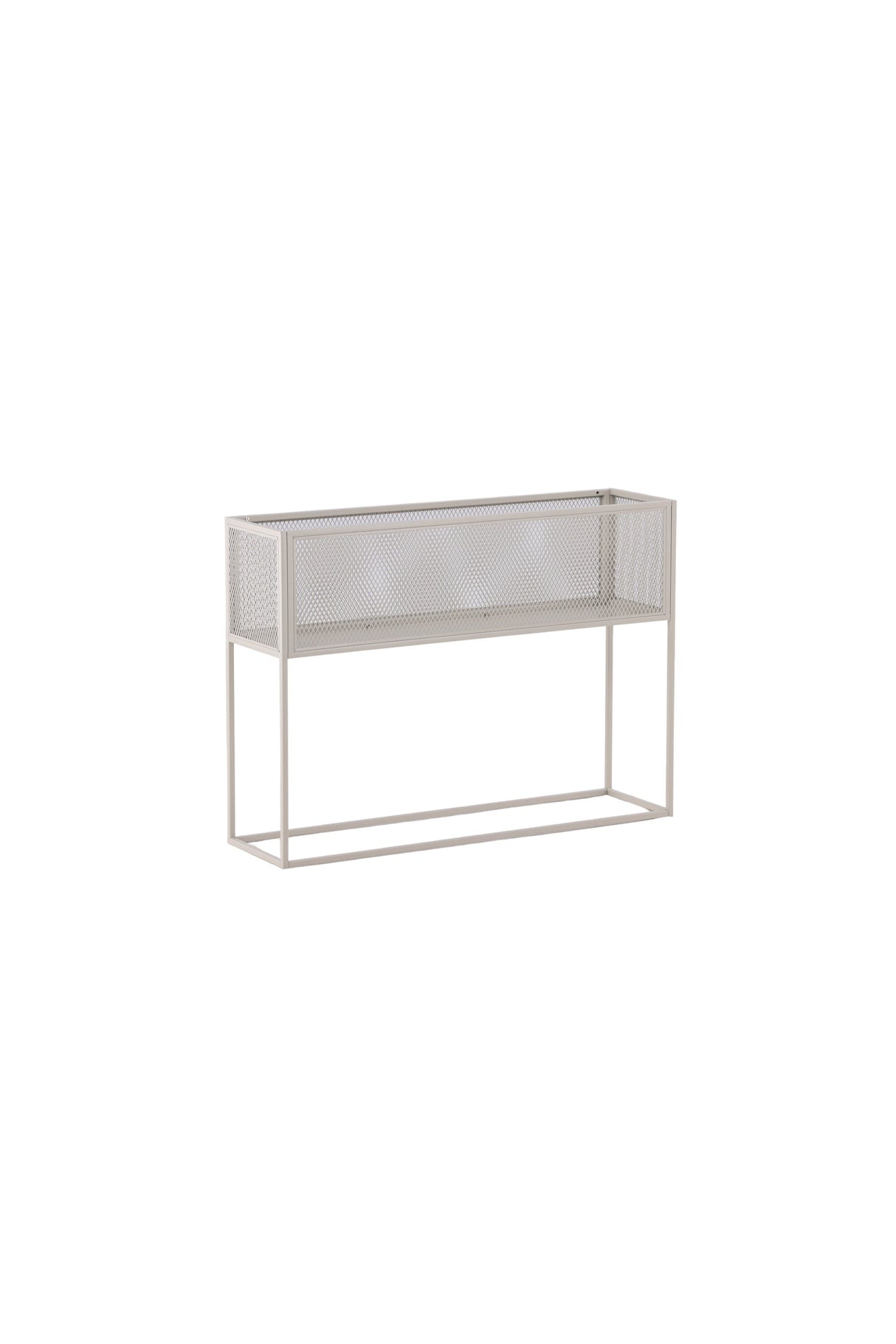 Netz Regal - beige/Stahl - Regale - ALVAHOME