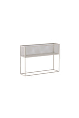 Netz Regal - beige/Stahl - Regale - ALVAHOME