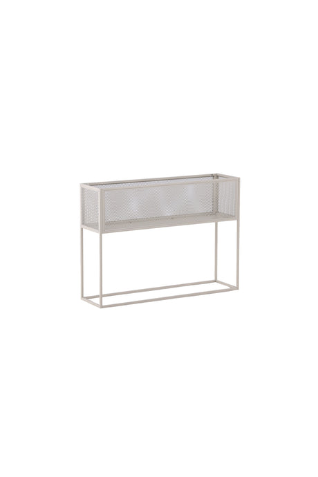 Netz Regal - beige/Stahl - Regale - ALVAHOME
