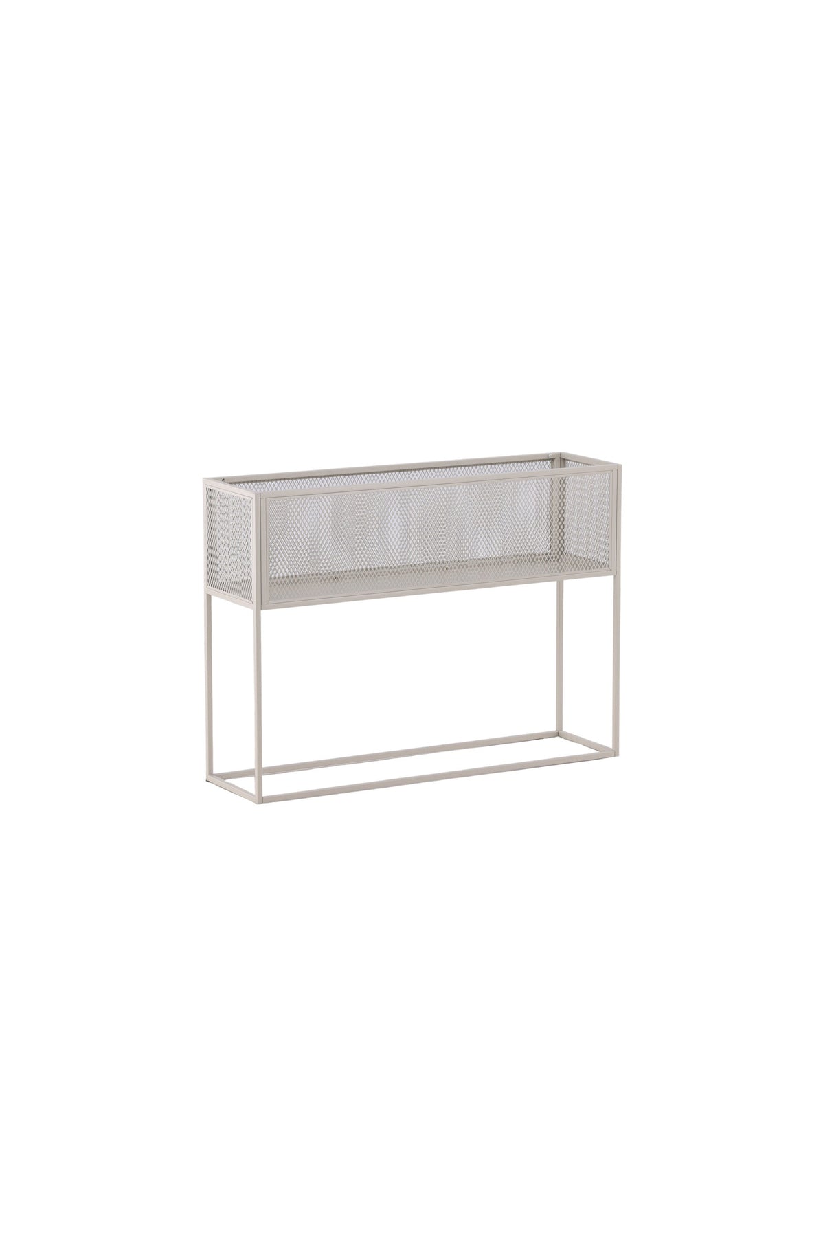 Netz Regal - beige/Stahl - Regale - ALVAHOME