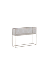Netz Regal - beige/Stahl - Regale - ALVAHOME