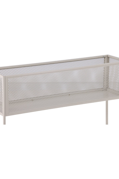 Netz Regal - beige/Stahl - Regale - ALVAHOME