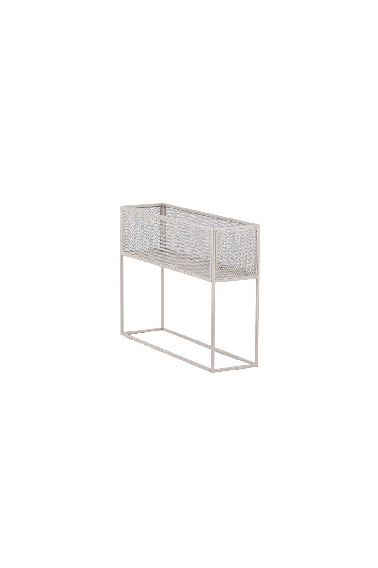 Netz Regal - beige/Stahl - Regale - ALVAHOME