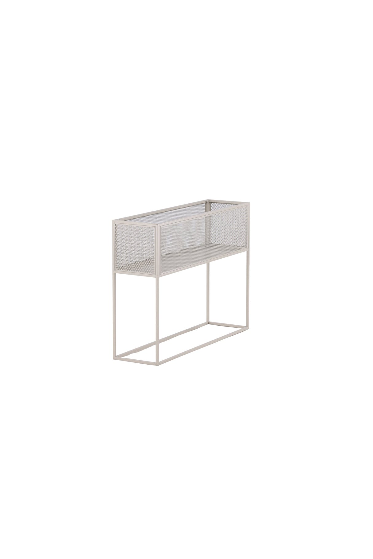 Netz Regal - beige/Stahl - Regale - ALVAHOME