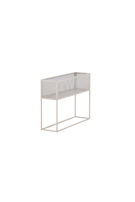 Netz Regal - beige/Stahl - Regale - ALVAHOME