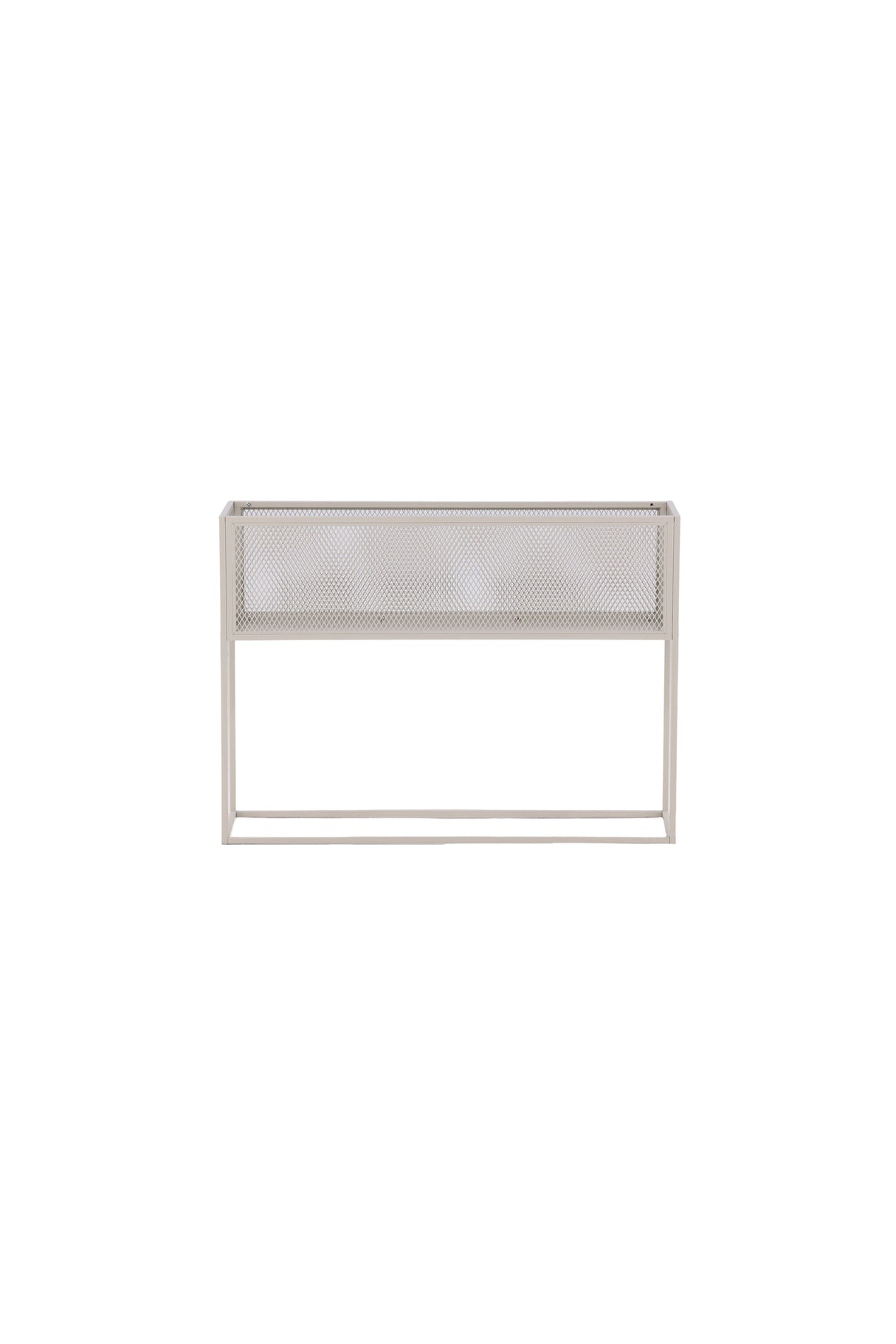 Netz Regal - beige/Stahl - Regale - ALVAHOME